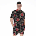 Welding Machine Pattern Print Men's Romper