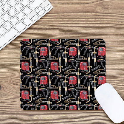 Welding Machine Pattern Print Mouse Pad