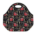 Welding Machine Pattern Print Neoprene Lunch Bag