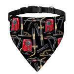 Welding Machine Pattern Print Over The Collar Dog Bandana