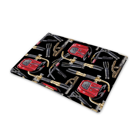 Welding Machine Pattern Print Pet Cooling Mat Cover