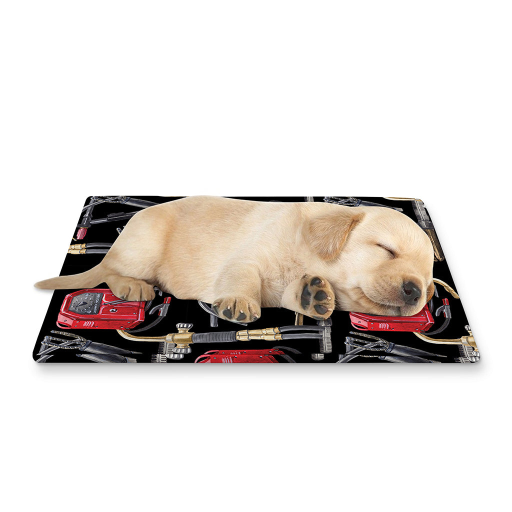 Welding Machine Pattern Print Pet Cooling Mat Cover