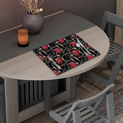 Welding Machine Pattern Print Placemat