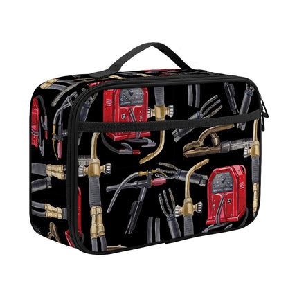 Welding Machine Pattern Print Portable Lunch Bag