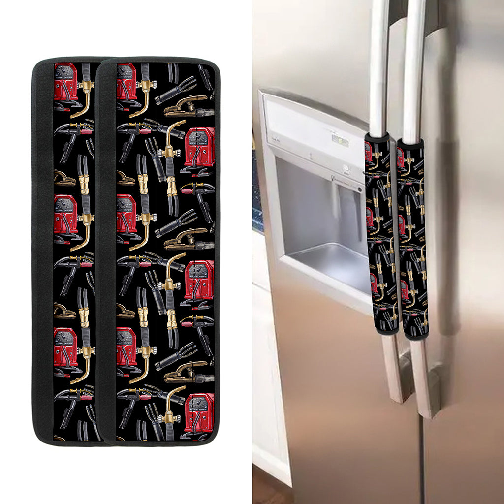 Welding Machine Pattern Print Refrigerator Handle Covers