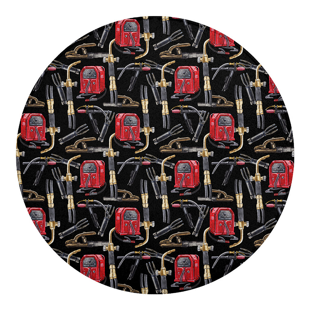 Welding Machine Pattern Print Round Blanket