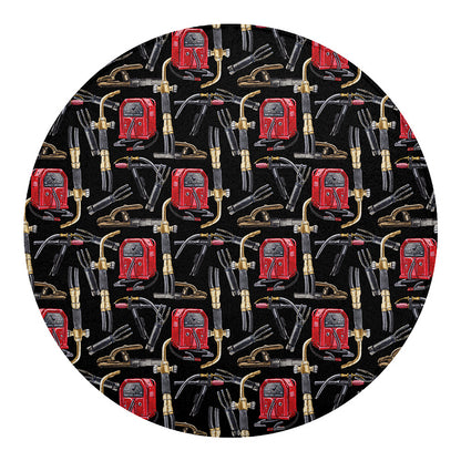 Welding Machine Pattern Print Round Blanket