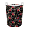 Welding Machine Pattern Print Round Laundry Basket