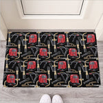 Welding Machine Pattern Print Rubber Doormat
