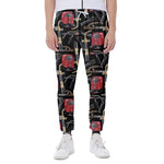 Welding Machine Pattern Print Scuba Joggers