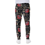 Welding Machine Pattern Print Scuba Joggers