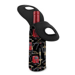 Welding Machine Pattern Print Single Neoprene Wine Tote