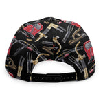 Welding Machine Pattern Print Snapback Cap