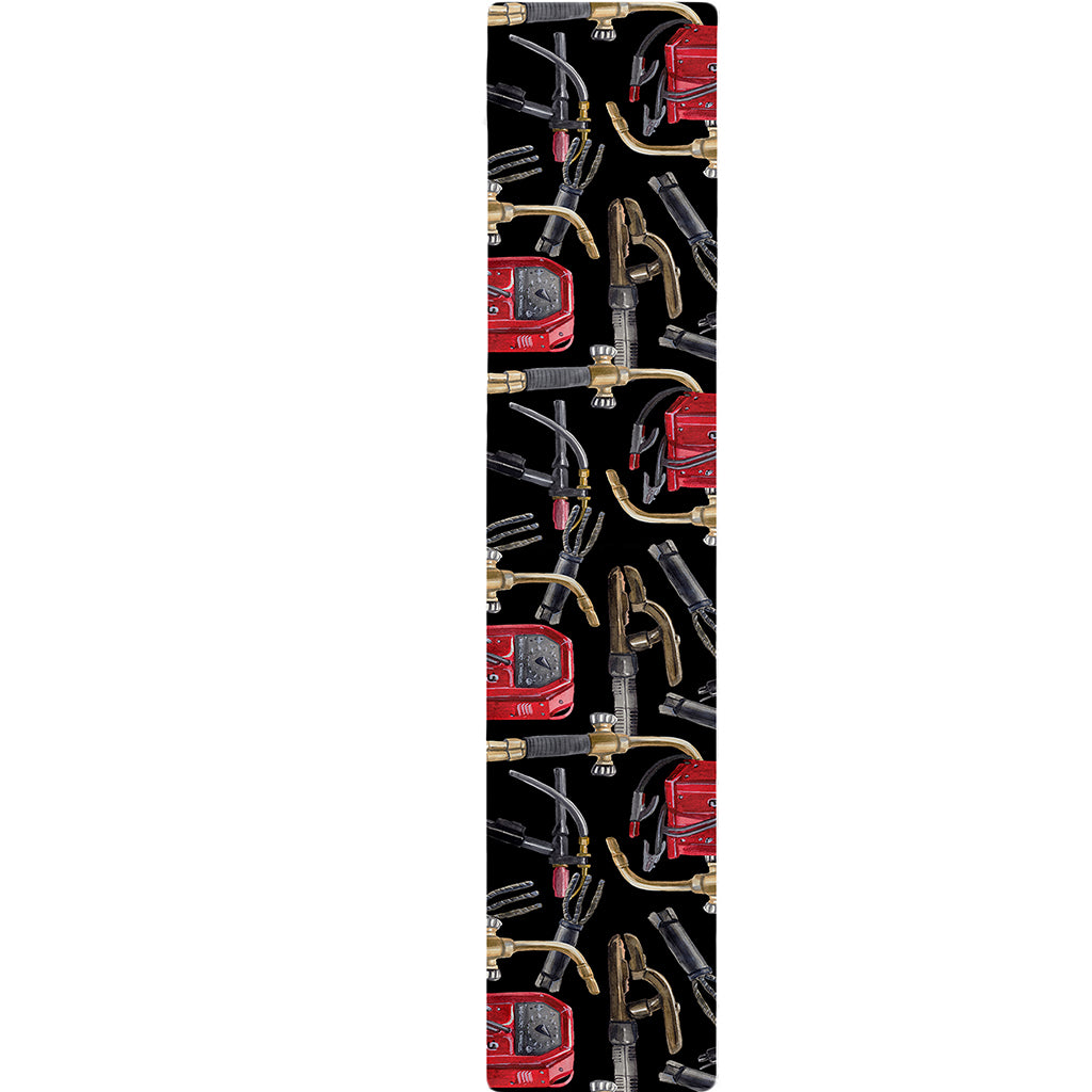 Welding Machine Pattern Print Table Runner