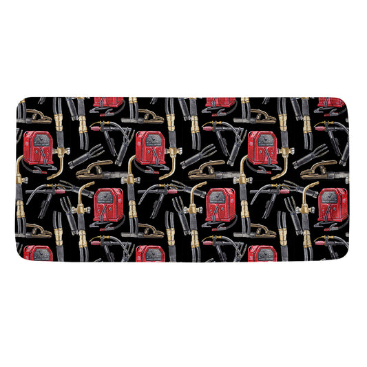 Welding Machine Pattern Print Towel