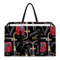 Welding Machine Pattern Print Utility Tote Bag