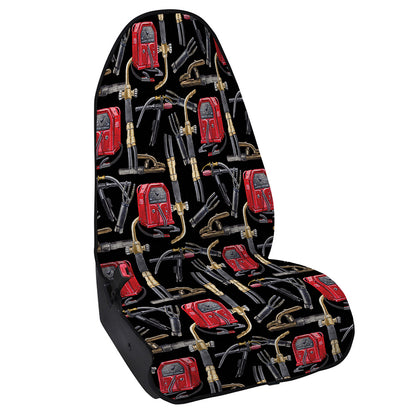 Welding Machine Pattern Print Waterproof Car Seat Cover