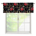 Welding Machine Pattern Print Window Valance