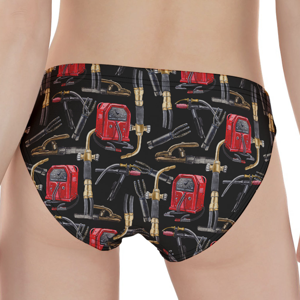 Welding Machine Pattern Print Women's Panties