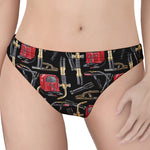 Welding Machine Pattern Print Women's Thong