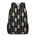 Welding Mask Pattern Print 17 Inch Backpack