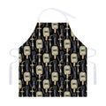 Welding Mask Pattern Print Adjustable Apron