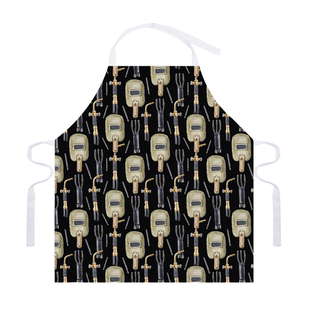 Welding Mask Pattern Print Adjustable Apron