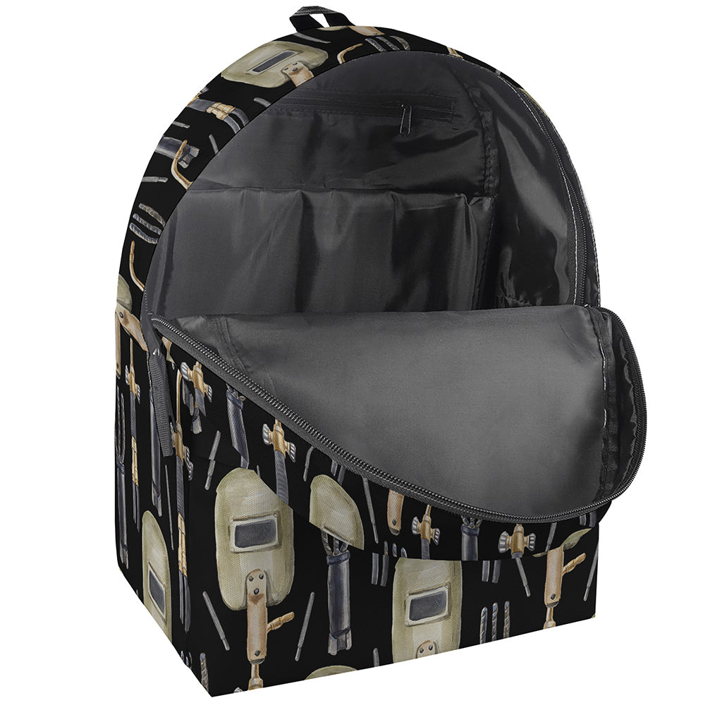 Welding Mask Pattern Print Backpack