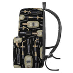 Welding Mask Pattern Print Backpack