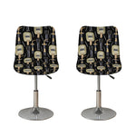 Welding Mask Pattern Print Bar Stool Covers