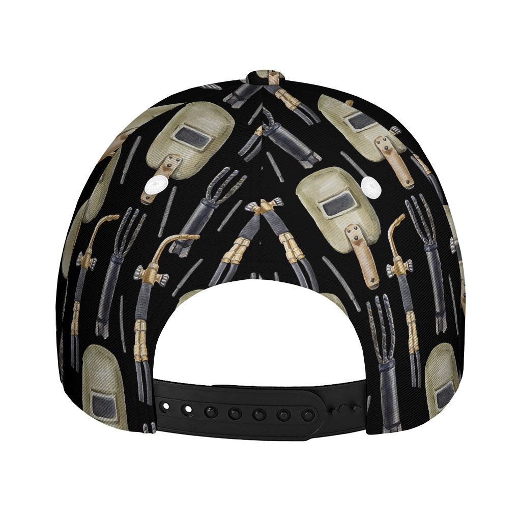 Welding Mask Pattern Print Baseball Cap