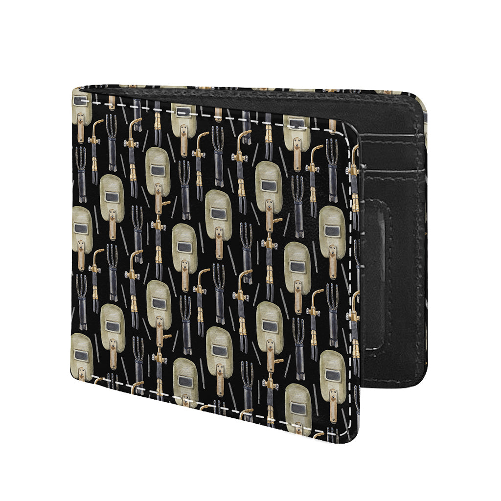 Welding Mask Pattern Print Bifold Wallet