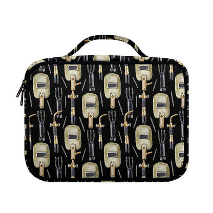 Welding Mask Pattern Print Briefcase Bible Bag