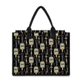 Welding Mask Pattern Print Canvas Tote Bag