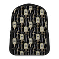 Welding Mask Pattern Print Casual Backpack