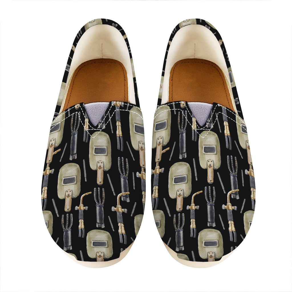 Welding Mask Pattern Print Casual Shoes