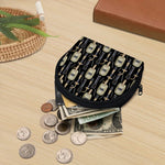 Welding Mask Pattern Print Coin Purse