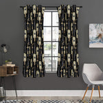 Welding Mask Pattern Print Curtain
