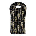 Welding Mask Pattern Print Double Neoprene Wine Tote