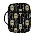 Welding Mask Pattern Print Front Pocket Bible Bag