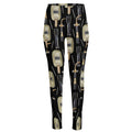 Welding Mask Pattern Print High-Waisted Pocket Leggings
