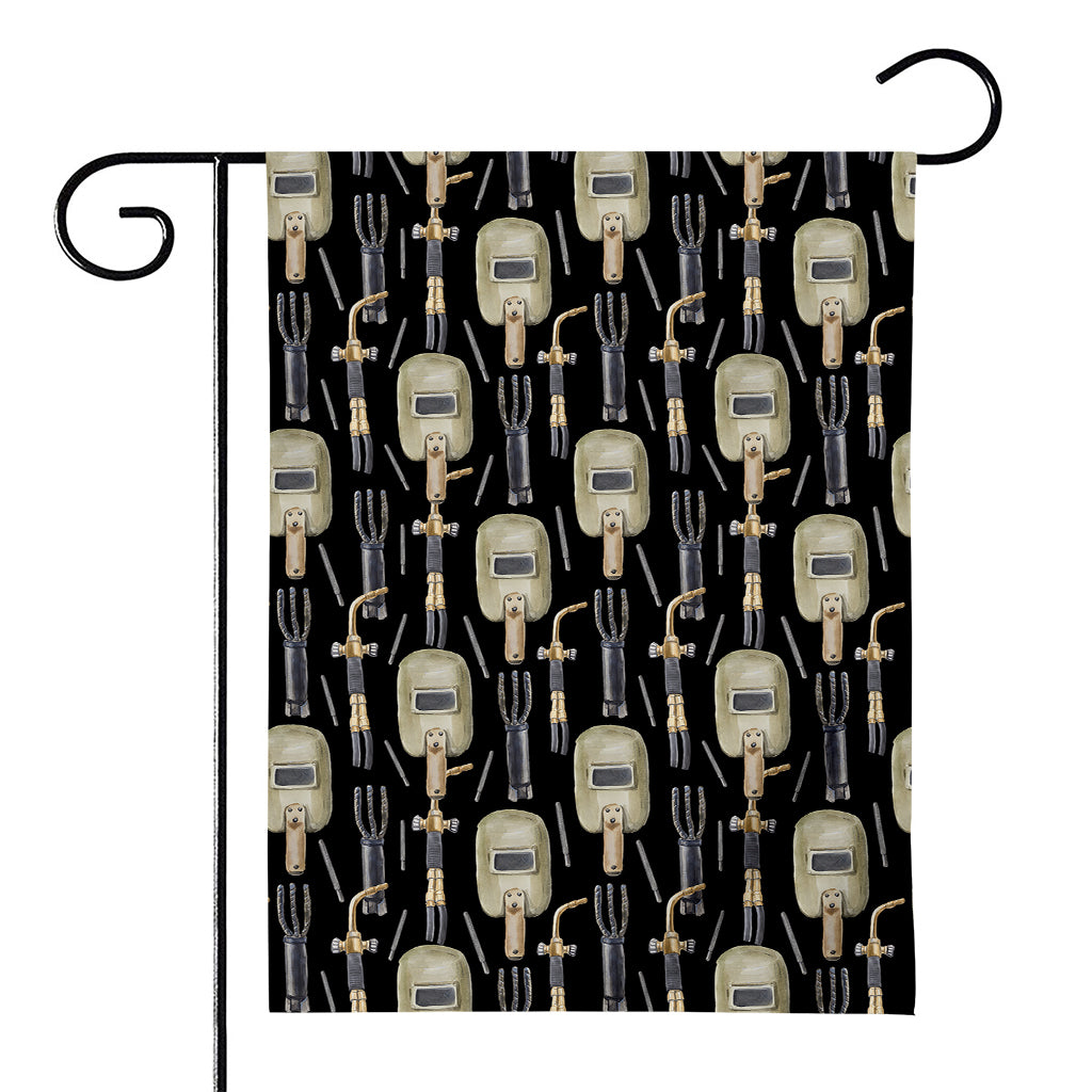 Welding Mask Pattern Print House Flag