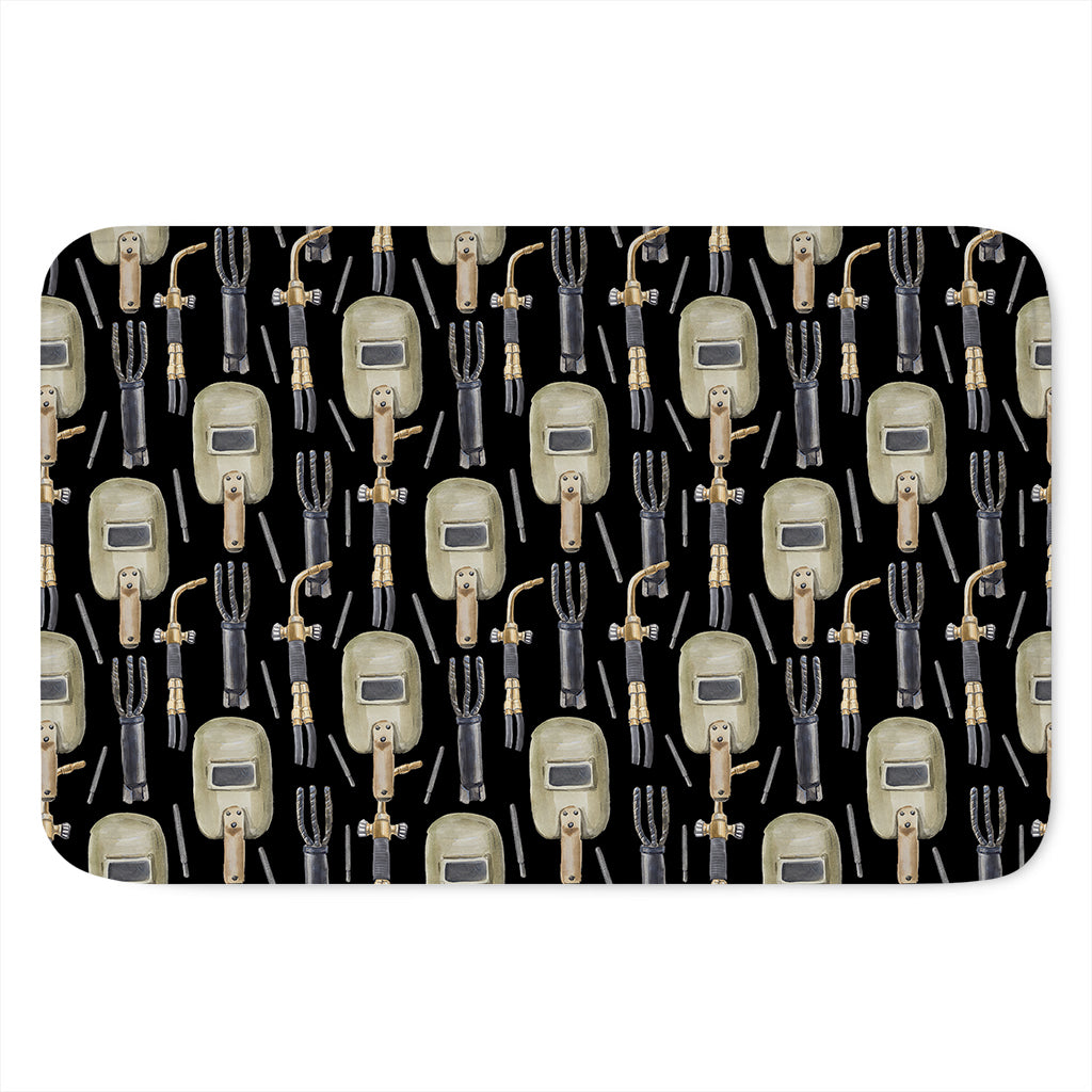 Welding Mask Pattern Print Indoor Door Mat