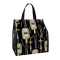 Welding Mask Pattern Print Insulated Lunch Tote