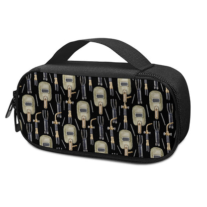 Welding Mask Pattern Print Insulin Cooler Travel Case