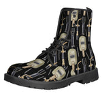 Welding Mask Pattern Print Backpack