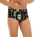 Welding Mask Pattern Print Men's Briefs
