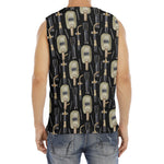 Welding Mask Pattern Print Men's Fitness Tank Top