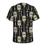 Welding Mask Pattern Print Men's Sports T-Shirt