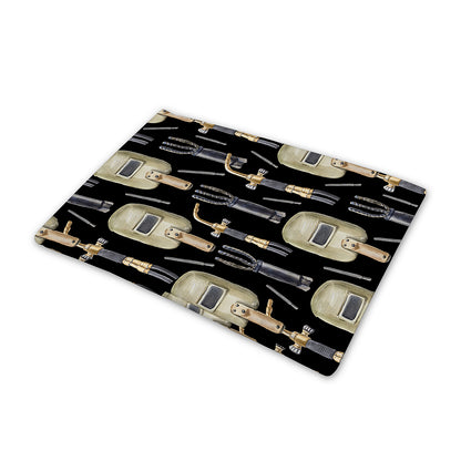 Welding Mask Pattern Print Pet Cooling Mat Cover